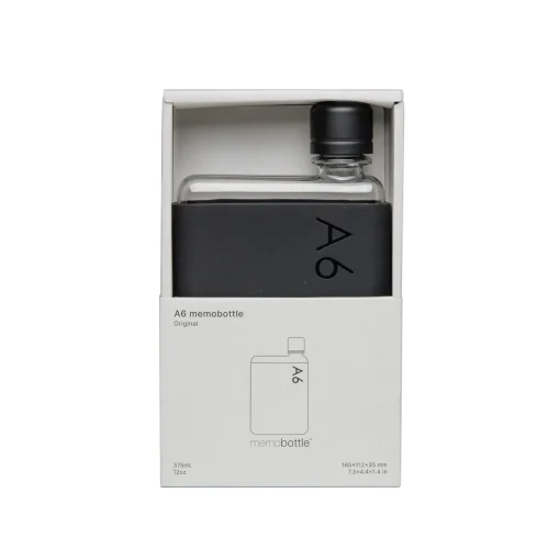 A6 Drink Bottle with Black Sleeve Bundle