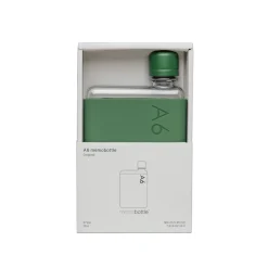 A6 Drink Bottle with Moss Green Sleeve Bundle