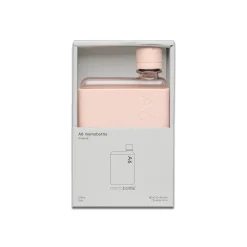 A6 Drink Bottle with Pale Coral Sleeve Bundle