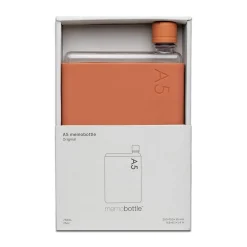 A5 Drink Bottle with Terracotta Sleeve Bundle
