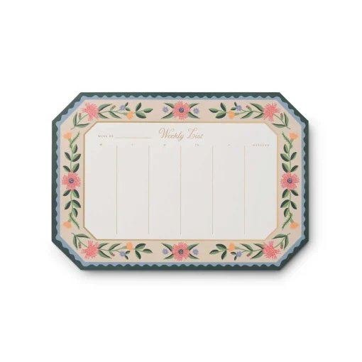 Aster Weekly Desk Pad