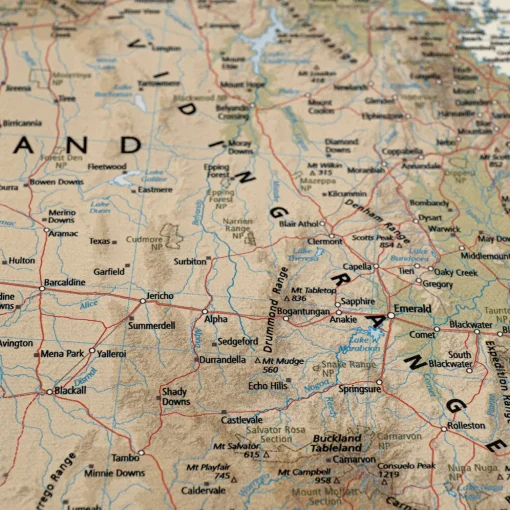 Australia Wall Map
