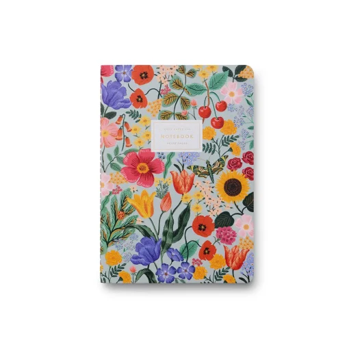 Blossom Stitched Notebooks Set of 3