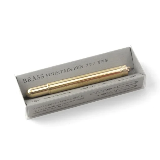 Brass Fountain Pen