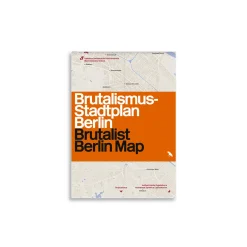 Brutalist Berlin Map