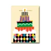 Cake Tower Birthday Greeting Card