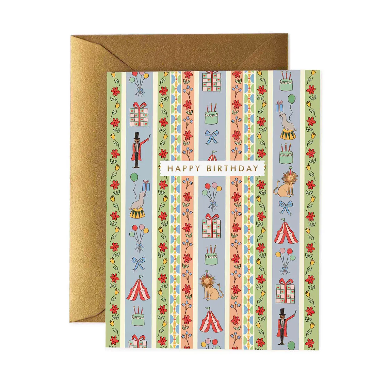 Carnival Birthday Greeting Card