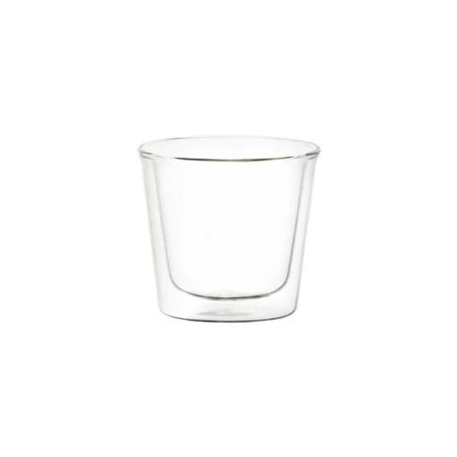 Cast Double Wall Rock Glass