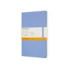 Classic Large Soft Cover Notebook Ruled Hydrangea Blue