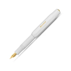 Classic Sport Fountain Pen Medium White