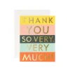 Colour Block Thank You