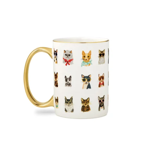 Cool Cats Porcelain Mug
