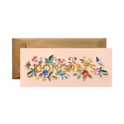 Cut Paper Congrats