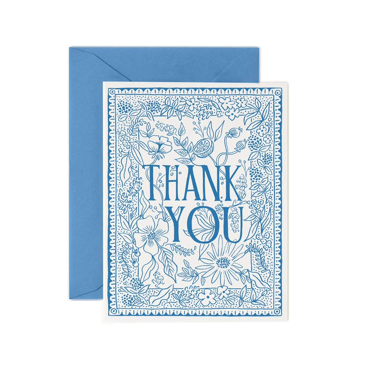 Delft Thank You Greeting Card