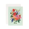 Garden Party Mint Greeting Card
