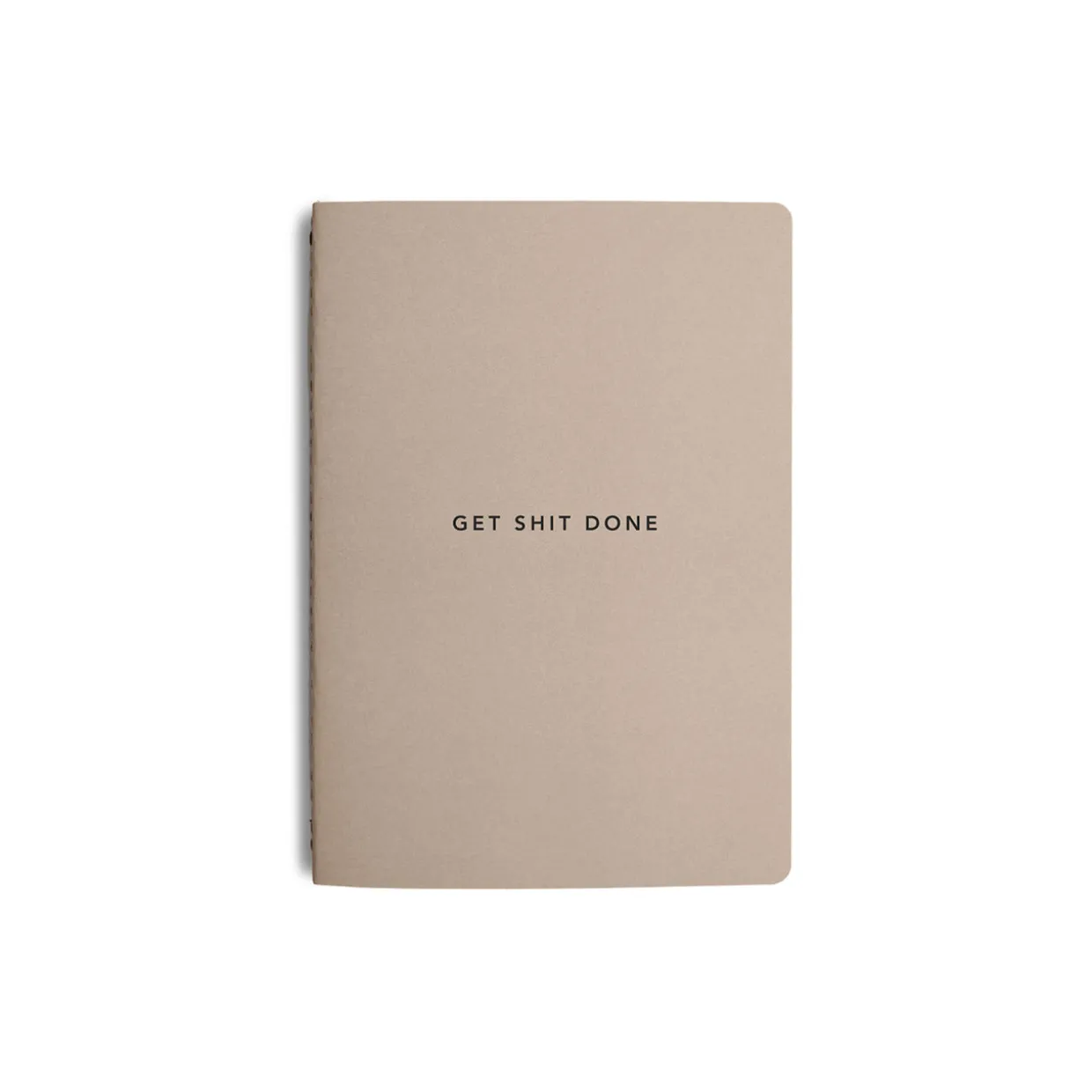 Get Shit Done Minimal Notebook A5