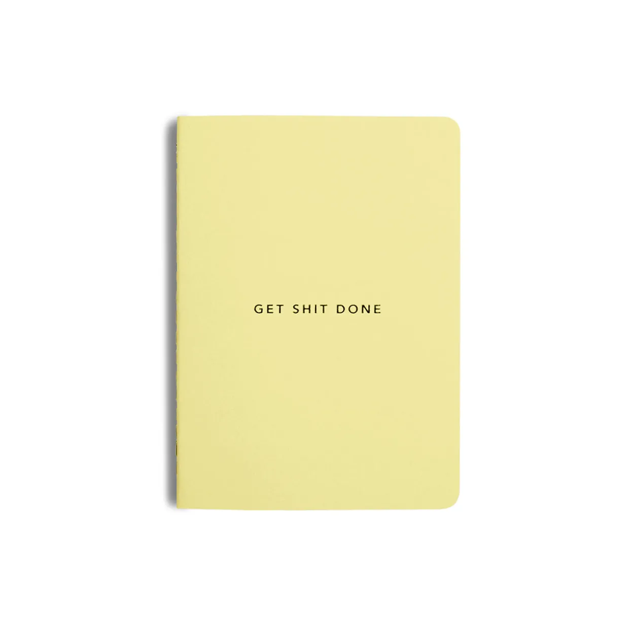 Get Shit Done Minimal Notebook A5