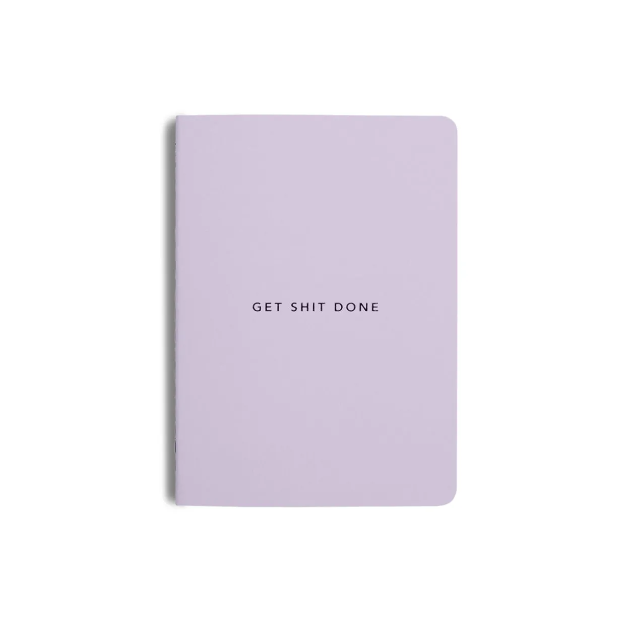 Get Shit Done Minimal Notebook A5