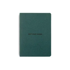 Get Shit Done Minimal Notebook A5