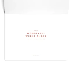 Growth Weekly Desk Planner A5