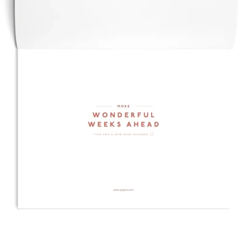 Growth Weekly Desk Planner A5