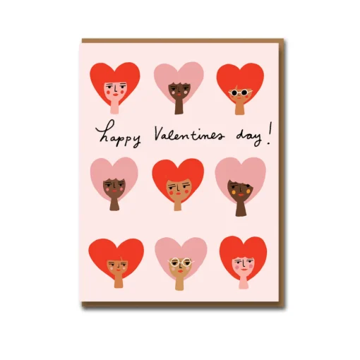 Heart Babes Greeting Card