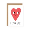 I Love You Greeting Card
