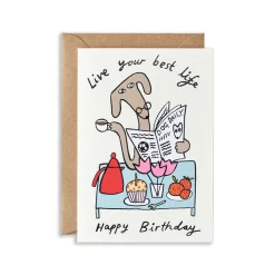 Live Your Best Life Birthday Card