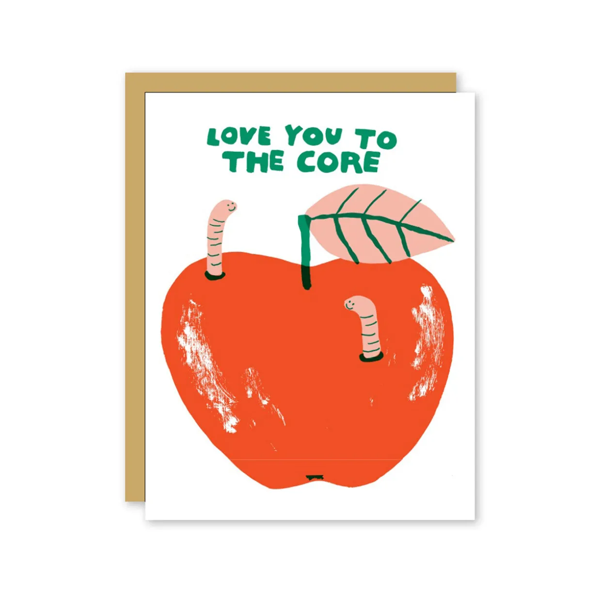 Love To The Core Greeting Card