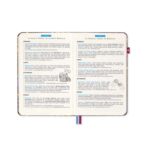 LUXE City Travel Notebook Rome