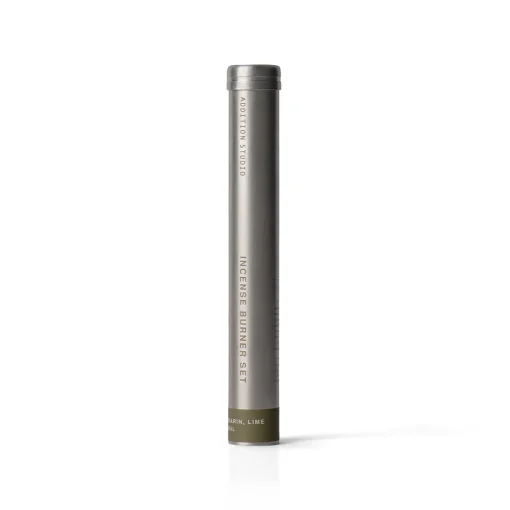 Mandarin, Lime and Basil Incense Set with Holder