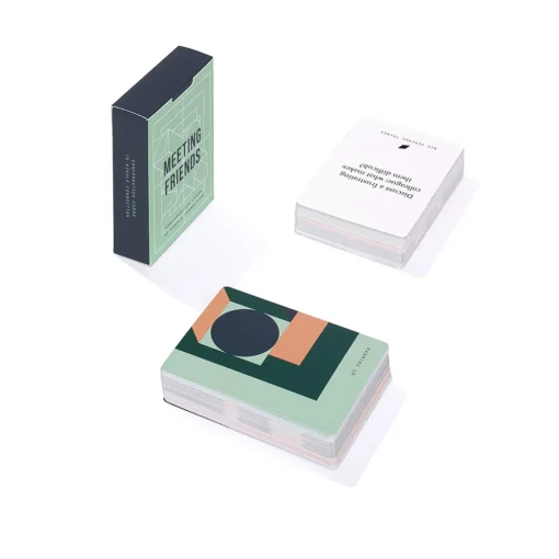 Meeting Friends Conversation Cards