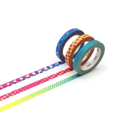Moire Washi Tape Set of 3