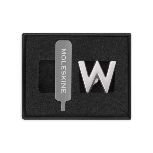 Notebook Pin Silver