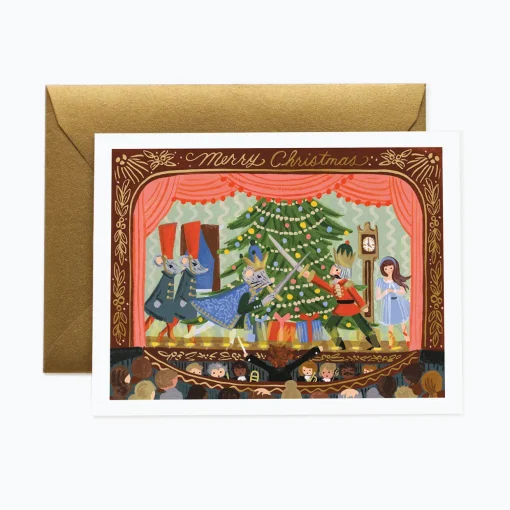 Nutcracker Stage Greeting Card