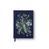 Peacock Embroidered Fabric Journal