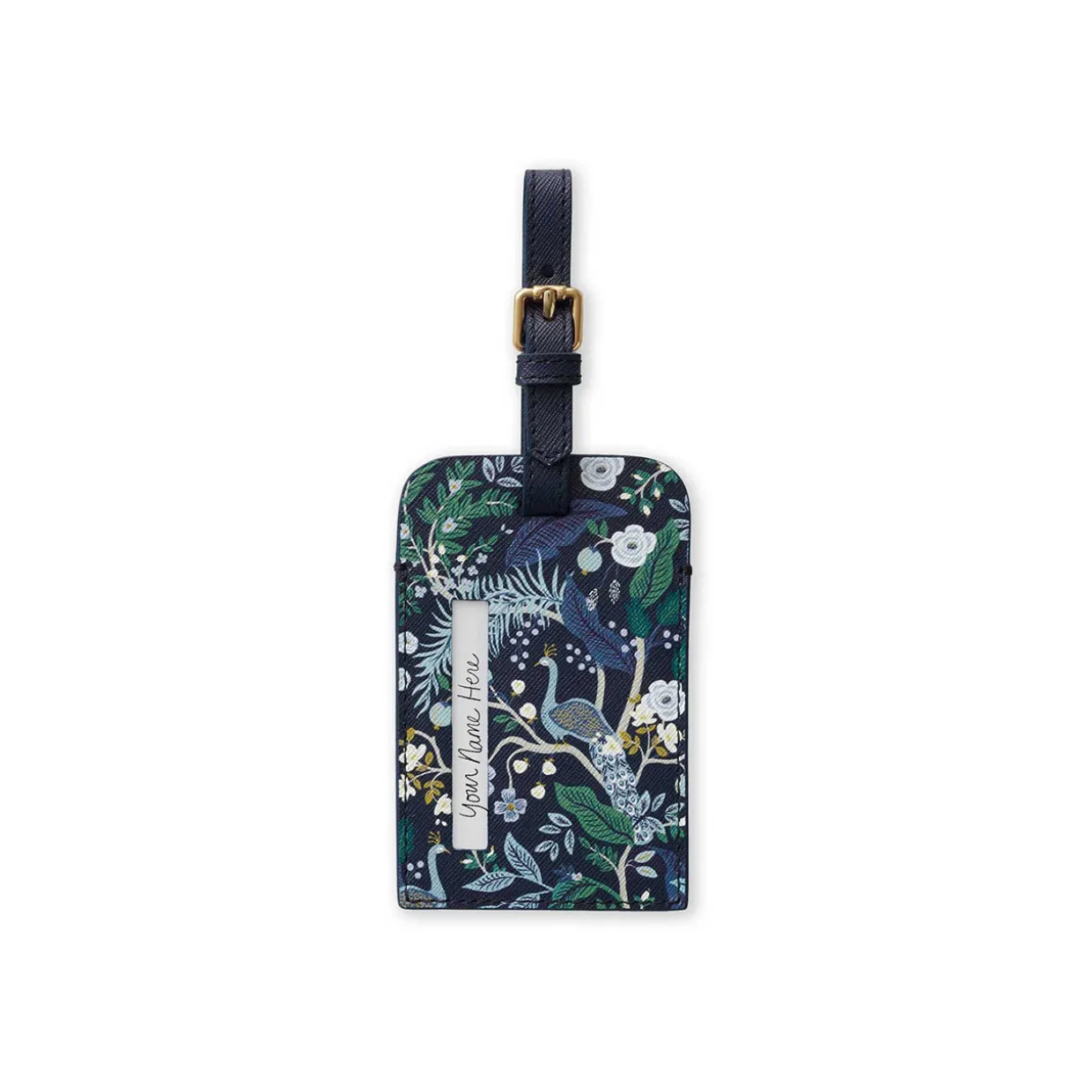 Peacocks Luggage Tag