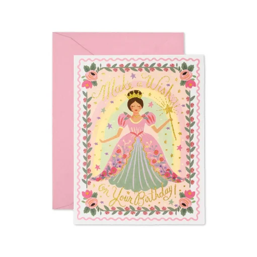 Princess Birthday Greeting Card