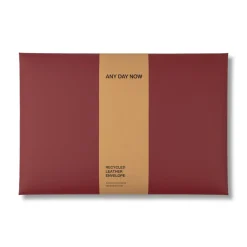 Recycled Leather Envelope Folder A4
