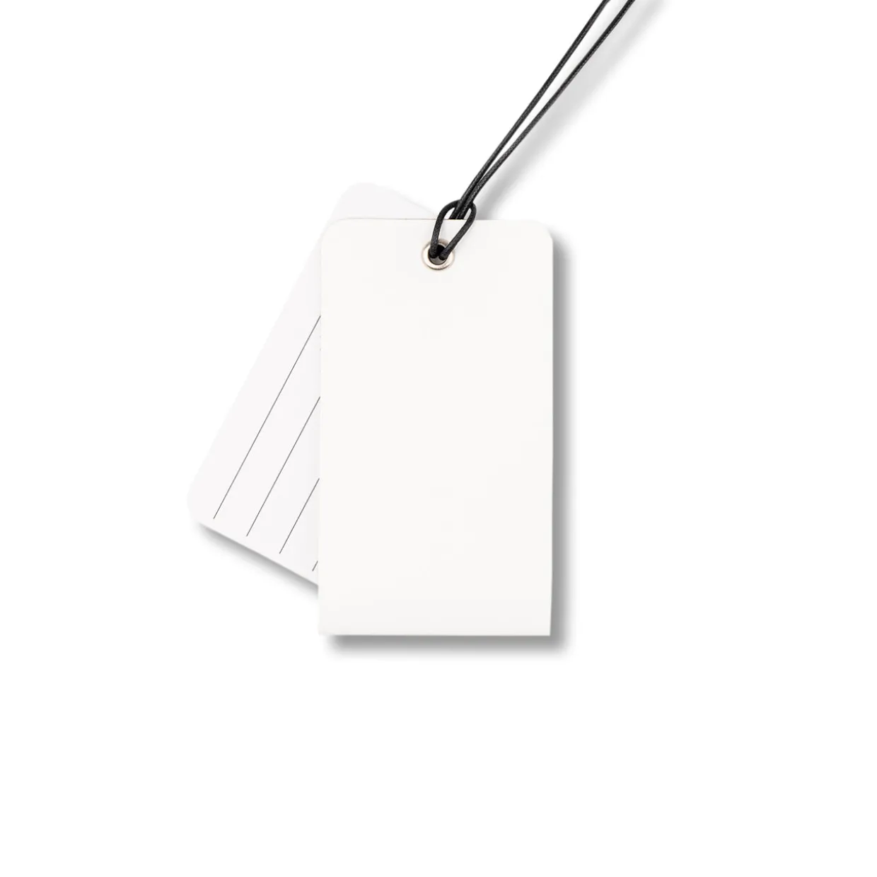 Recycled Leather Luggage Tag