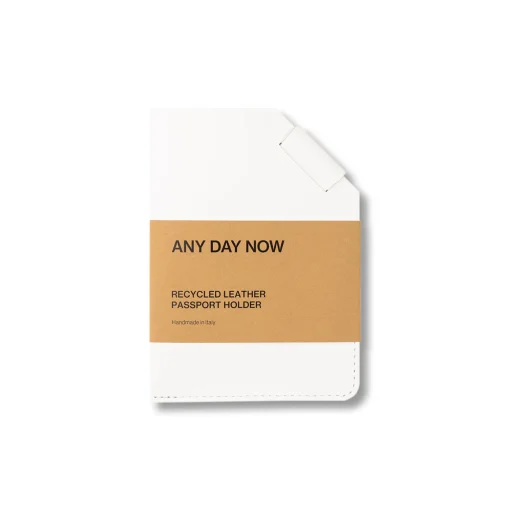 Recycled Leather Passport Holder