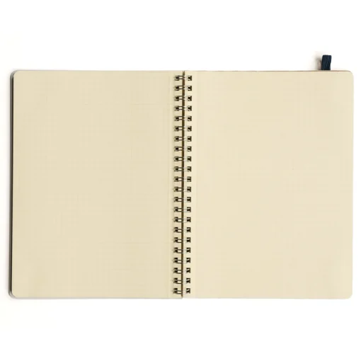 Rollbahn Large Spiral Notebook Black