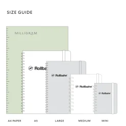 Rollbahn Spiral Notebook A5