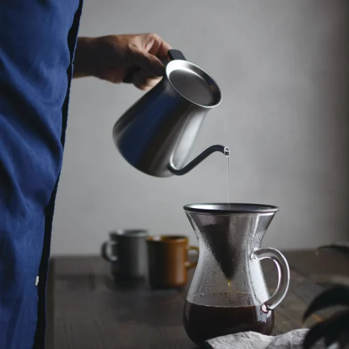 SCS Pourover Coffee Carafe and Filter Set