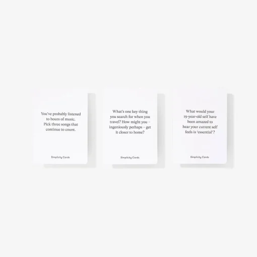 Simplicity Cards