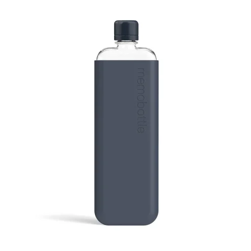 Slim Drink Bottle with Midnight Blue Sleeve Bundle