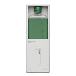 Slim Drink Bottle with Moss Green Sleeve Bundle