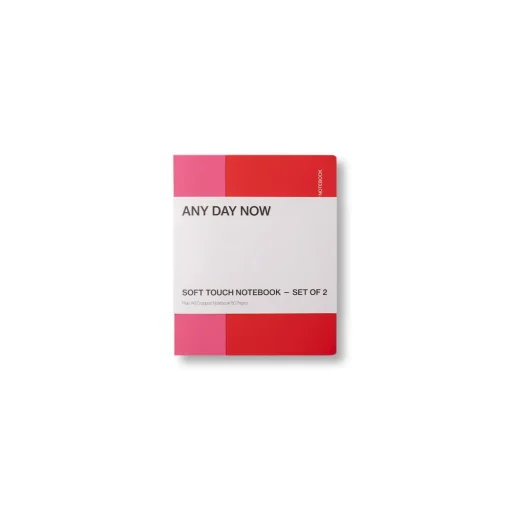 Soft Touch Notebooks A6 Cropped Plain Set of 2