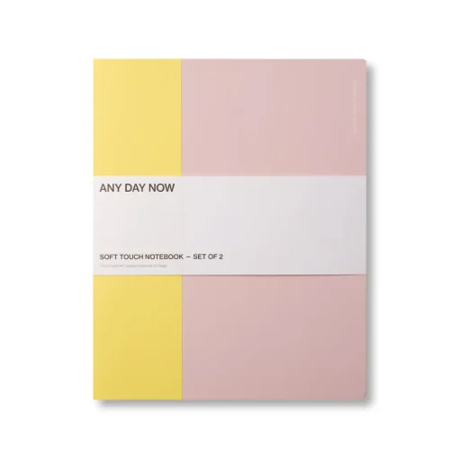 Soft Touch Notebooks A4 Cropped Set of 2