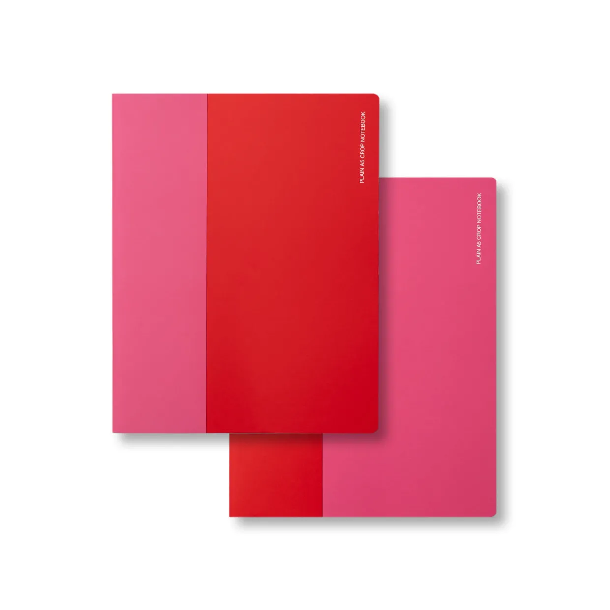 Soft Touch Notebooks A5 Cropped Plain Set of 2